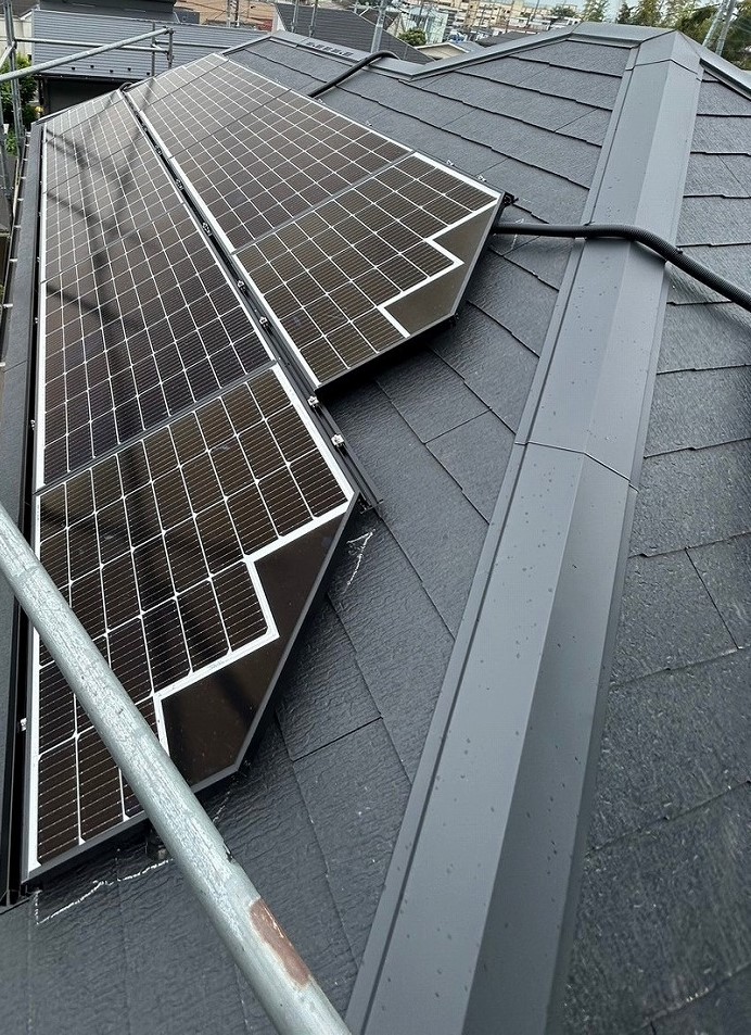 東京都東大和市　K様邸　太陽光発電　蓄電池 アイキャッチ画像