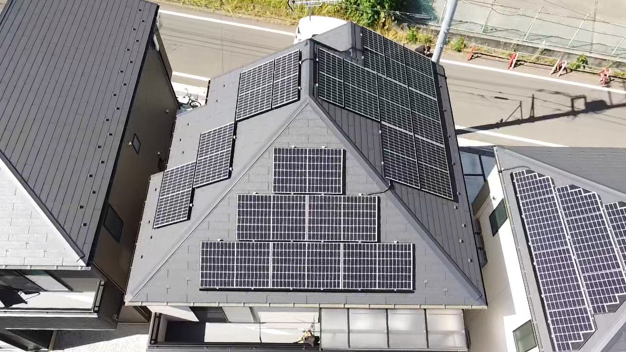 東京都小平市　K様邸　太陽光発電　蓄電池　エコキュート アイキャッチ画像