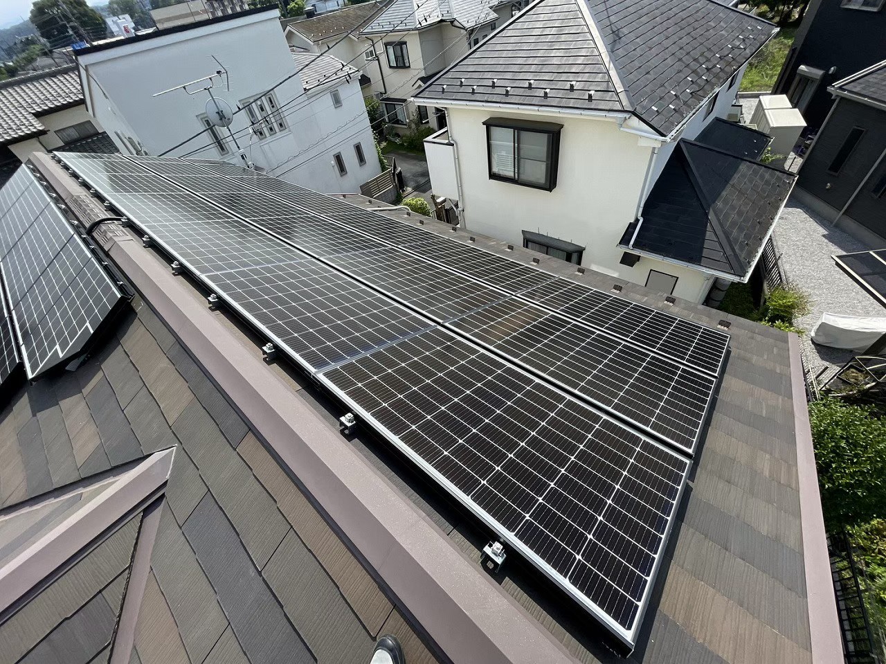 東京都福生市　K様邸　太陽光発電　蓄電池 アイキャッチ画像