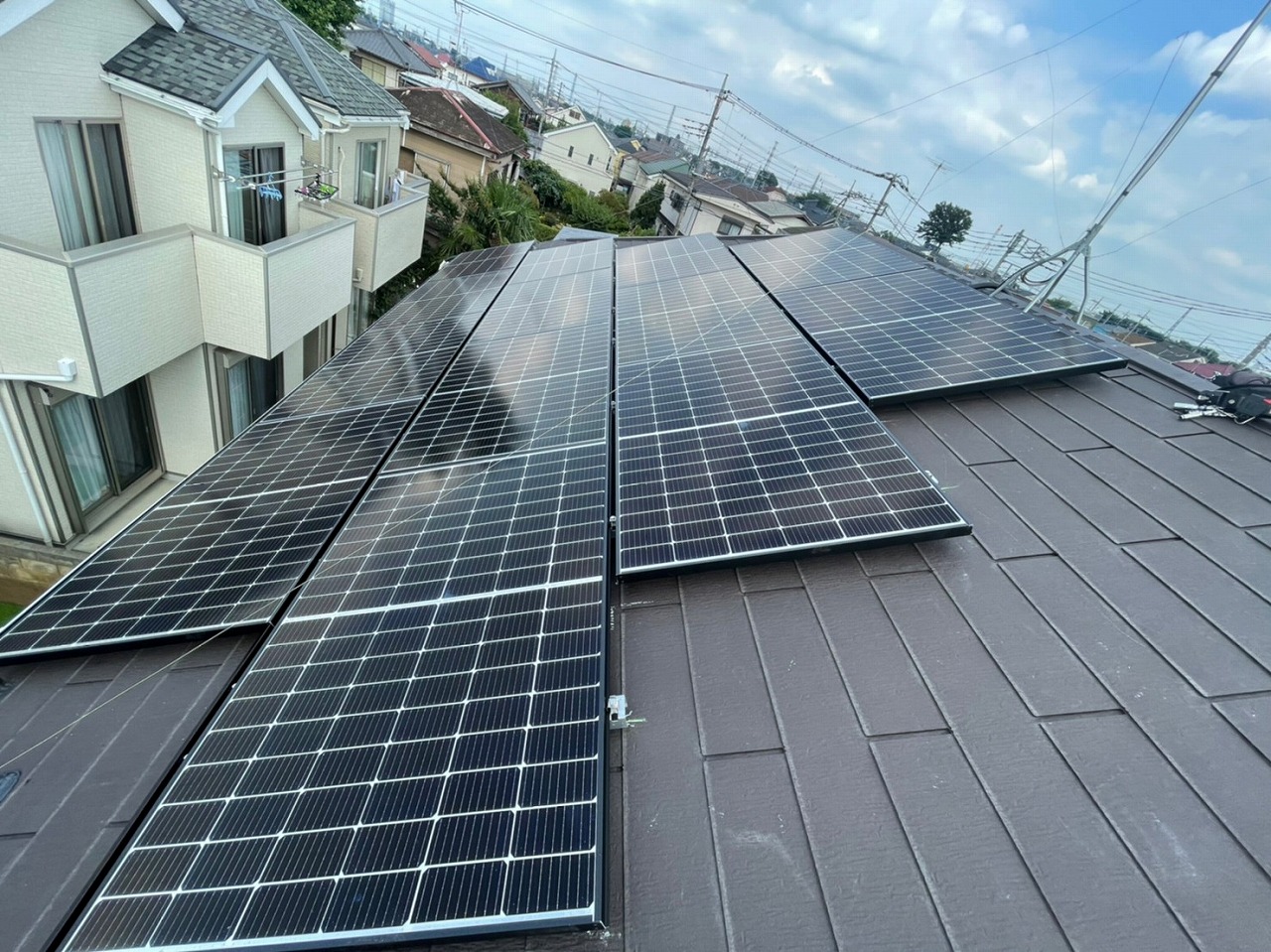 東京都東大和市　N様邸　太陽光発電　蓄電池 アイキャッチ画像